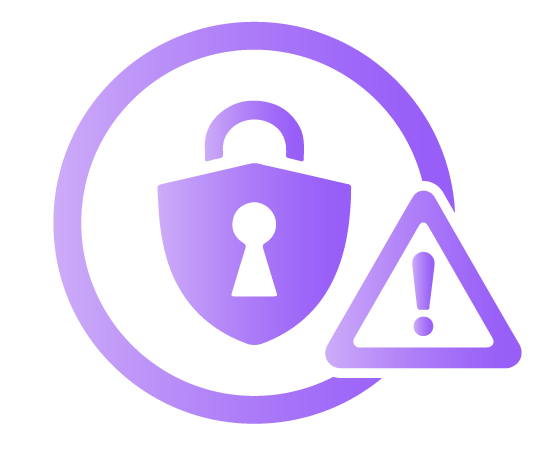 Threat alert icon